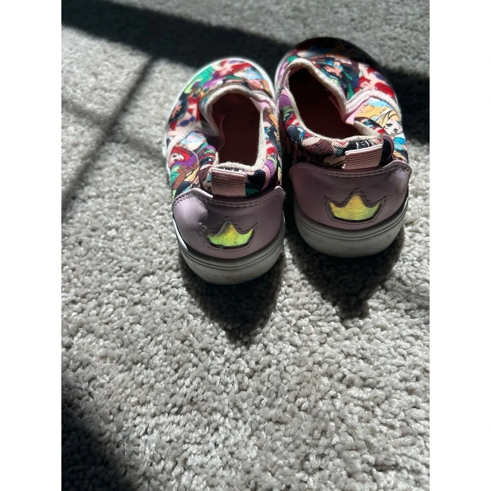 Girls Ground Up Disney Princess Slip On Shoes Sz 13